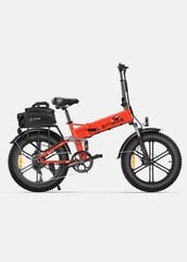Elektriskais velosipēds Engwe Engine X, 20", sarkans, 13Ah cena un informācija | Elektrovelosipēdi | 220.lv