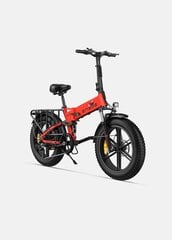 Электровелосипед Engwe Engine X, 20", красный цена и информация | Электровелосипеды | 220.lv