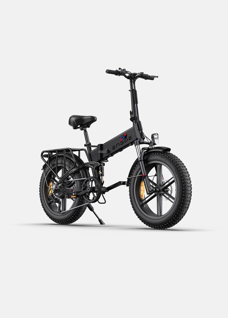 Elektriskais velosipēds Engwe Engine X, 20", melns, 13Ah цена и информация | Elektrovelosipēdi | 220.lv