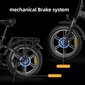 Elektriskais velosipēds Engwe Engine X, 20", balts, 13Ah cena un informācija | Elektrovelosipēdi | 220.lv