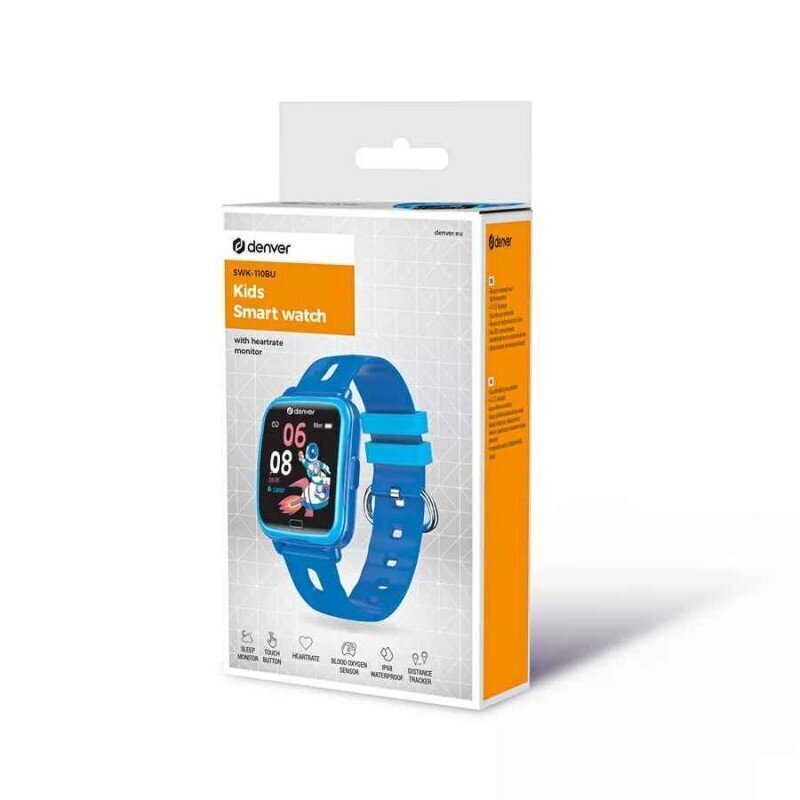 Denver SWK-110 Blue цена и информация | Viedpulksteņi (smartwatch) | 220.lv