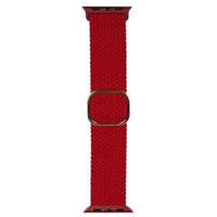 Beline pasek Apple Watch Textile 42|44|45|49mm czerwony |red цена и информация | Аксессуары для смарт-часов и браслетов | 220.lv