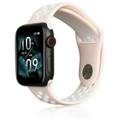 Aproce Beline pasek Apple Watch Sport Silicone 38/40/41mm, Rozā cena un informācija | Viedpulksteņu un viedo aproču aksesuāri | 220.lv