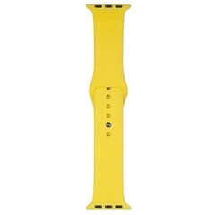 Beline pasek Apple Watch Silicone 38|40|41mm żółty |yellow цена и информация | Аксессуары для смарт-часов и браслетов | 220.lv