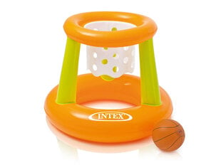 Piepūšamais basketbola grozs ar bumbu baseinam, 62 x 56 x 83 cm. cena un informācija | Baseinu piederumi | 220.lv