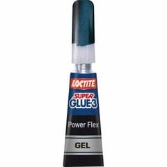 Tūlētēji Pielīpošs Loctite Super Glue-3 Power Gel Mini Trio 3 gb. (1 g) цена и информация | Клей | 220.lv