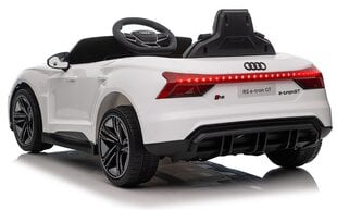Детский одноместный автомобиль Audi RS e-tron, белый цена и информация | Электромобили для детей | 220.lv