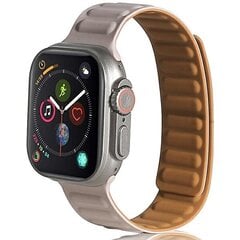 Beline pasek Apple Watch Magnetic 38|40|41mm khaki цена и информация | Аксессуары для смарт-часов и браслетов | 220.lv