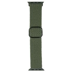 Beline pasek Apple Watch Textile 38|40|41mm zielony |green цена и информация | Аксессуары для смарт-часов и браслетов | 220.lv