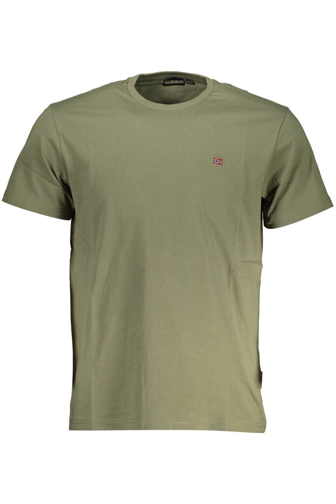 T-krekls vīriešiem Napapijri Salis SS Sum, zaļš cena un informācija | Vīriešu T-krekli | 220.lv