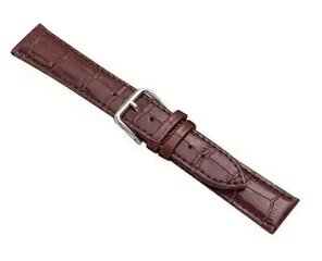 Beline pasek Watch 20mm Croco brązowy|brown цена и информация | Аксессуары для смарт-часов и браслетов | 220.lv