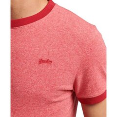 Vintage ringer tee superdry for men's pink m1011183a5xc M1011183A5XC цена и информация | Мужские футболки | 220.lv