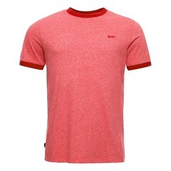 Vintage ringer tee superdry for men's pink m1011183a5xc M1011183A5XC цена и информация | Мужские футболки | 220.lv