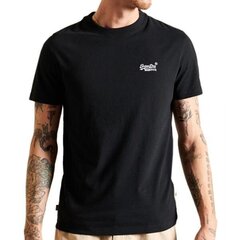 T-krekls vīriešiem Superdry Vintage Logo Emb, melns cena un informācija | Vīriešu T-krekli | 220.lv