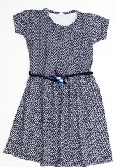 Вязаные платья для девочек, синее цена и информация | Платья для девочек | 220.lv