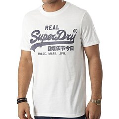 Vintage vl tee superdry for men's white m1011472a39e M1011472A39E цена и информация | Мужские футболки | 220.lv