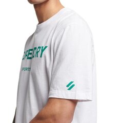 T-krekls vīriešiem Superdry Code Core Sport, balts cena un informācija | Vīriešu T-krekli | 220.lv