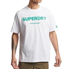 T-krekls vīriešiem Superdry Code Core Sport, balts цена и информация | Мужские футболки | 220.lv