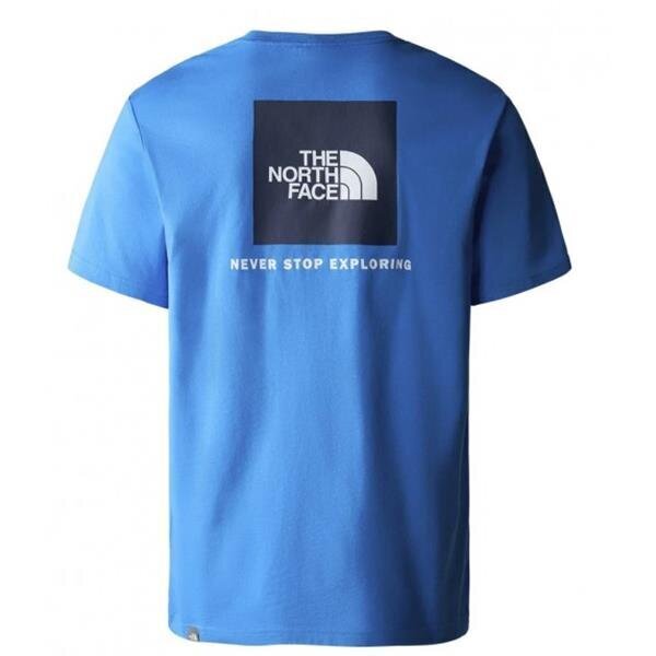 T-krekls vīriešiem North Face S/S Red Box, zils цена и информация | Vīriešu T-krekli | 220.lv