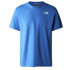 M s/s red box tee the north face for men's blue nf0a2tx2lv6 NF0A2TX2LV6 цена и информация | Мужские футболки | 220.lv