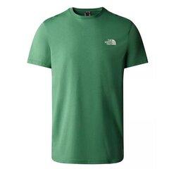 T-krekls vīriešiem North Face S/S Simple Dome, zaļš cena un informācija | Vīriešu T-krekli | 220.lv
