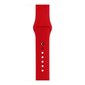 Aproce Mercury Silicon Apple Watch 42/44/45 mm, Sarkana cena un informācija | Viedpulksteņu un viedo aproču aksesuāri | 220.lv