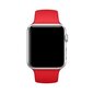 Aproce Mercury Silicon Apple Watch 42/44/45 mm, Sarkana cena un informācija | Viedpulksteņu un viedo aproču aksesuāri | 220.lv