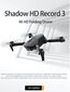V4 RC 4K HD salokāms drons cena un informācija | Droni | 220.lv