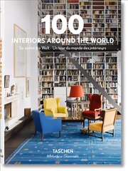 100 Interiors Around the World Multilingual edition cena un informācija | Pašpalīdzības grāmatas | 220.lv