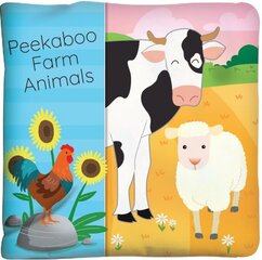 Peekaboo Farm Animals: Cloth Book with a Crinkly Cover! цена и информация | Книги для малышей | 220.lv