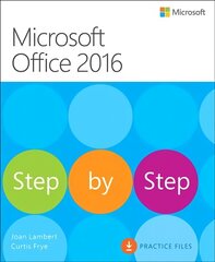 Microsoft Office 2016 Step by Step цена и информация | Книги по экономике | 220.lv