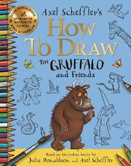 How to Draw The Gruffalo and Friends: Learn to draw ten of your favourite characters with step-by-step guides цена и информация | Книги для подростков и молодежи | 220.lv
