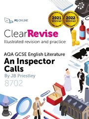 ClearRevise AQA GCSE English, Priestley, An Inspector Calls 2023 cena un informācija | Grāmatas pusaudžiem un jauniešiem | 220.lv