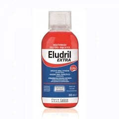 ELUDRIL Extra mutes dobuma skalojamais līdzeklis 300ml цена и информация | Зубные щетки, пасты | 220.lv