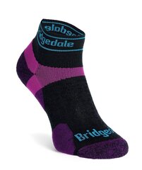 Zeķes sievietēm Bridgedale Jogging Socks Ultra Lt T2 Merino Sport 83121-2646, violets cena un informācija | Sieviešu zeķes | 220.lv