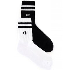 2pk short crew socks champion legacy for women's white u14736kk001 U14736KK001 цена и информация | Женские носки | 220.lv