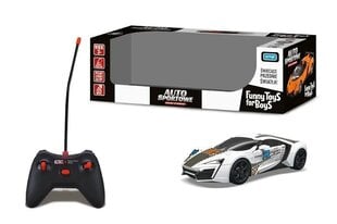 R/C sporta auto balts цена и информация | Игрушки для мальчиков | 220.lv