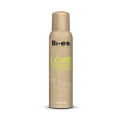 Izsmidzināms dezodorants Bi-es Love forever green sievietēm, 150 ml cena un informācija | Dezodoranti | 220.lv