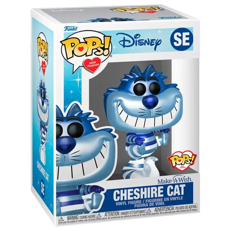 POP figūra Disney Make a Wish Cheshire Cat Metallic cena un informācija | Datorspēļu suvenīri | 220.lv