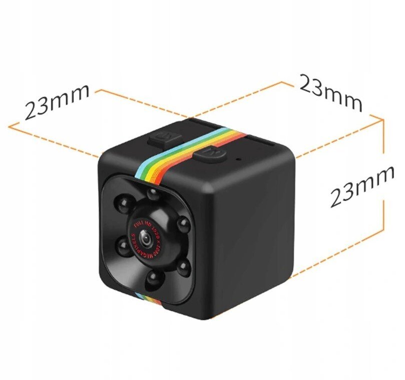 MINI kamera FULL HD cena un informācija | Videokameras | 220.lv