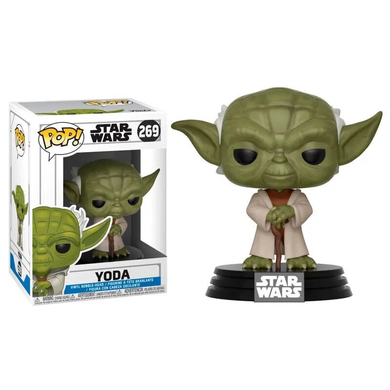 Skaitlis POP Star Wars Clone Wars Yoda cena un informācija | Datorspēļu suvenīri | 220.lv