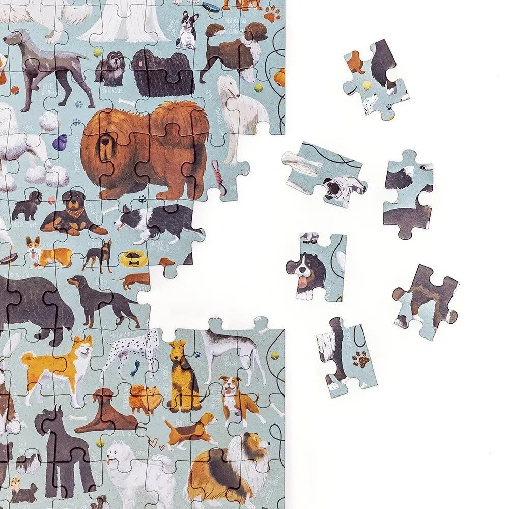 Puzzle 100 gab Puzzlove - Suņi цена и информация | Puzles, 3D puzles | 220.lv