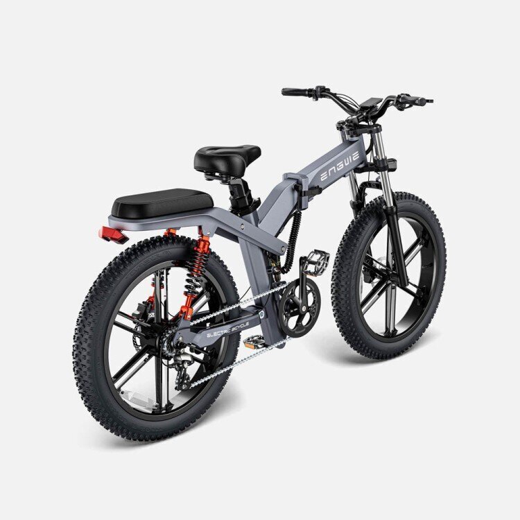 Elektriskais velosipēds Engwe X26, 26", pelēks, 1000W, 28Ah cena un informācija | Elektrovelosipēdi | 220.lv