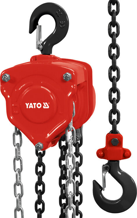 YATO ķēdes pacēlājs 0,5T*3m cena un informācija | Auto piederumi | 220.lv