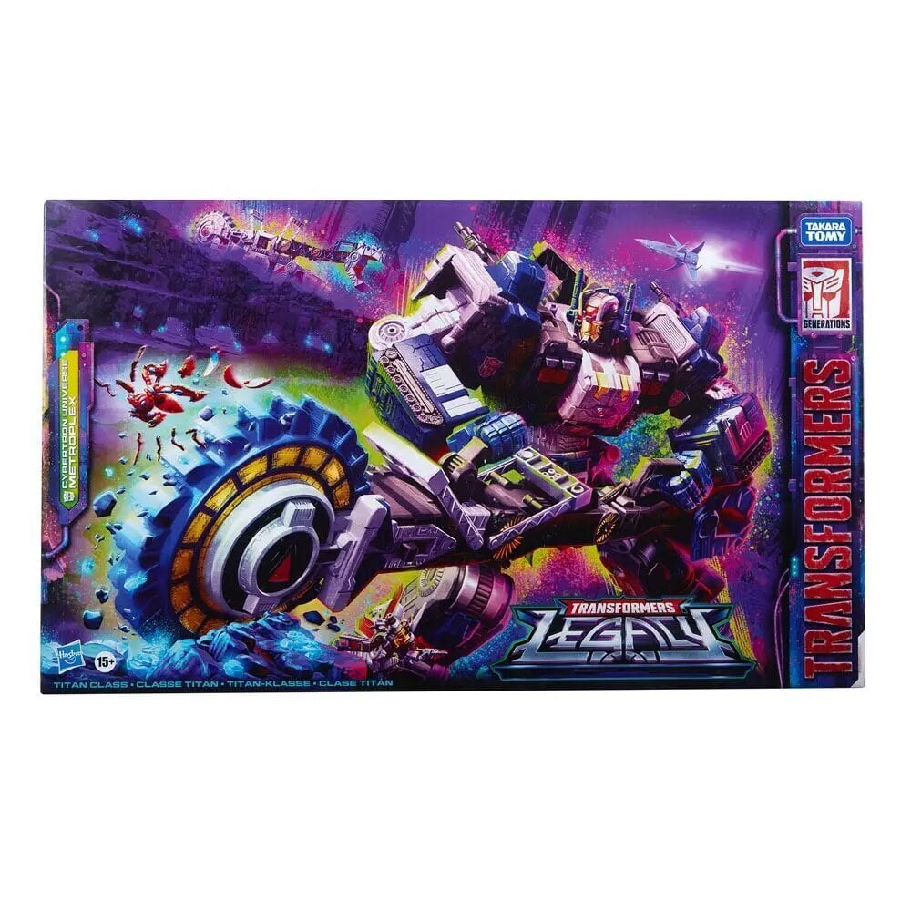 Фигурка класса экшн класса «Трансформеры: наследие Титана» Cybertron  Universe Metrople цена | 220.lv