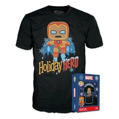 Праздничная поп-музыка Marvel! Футболка с футболкой GB Iron Man, размер XL 123052 цена и информация | Рубашки для мальчиков | 220.lv