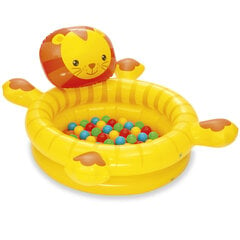 Piepūšamais baseins "Lauva" + 50 bumbiņas cena un informācija | Bestway Rotaļlietas, bērnu preces | 220.lv