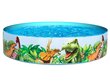Bērnu āra baseins "Dinozaurs", 183 x 38 cm. cena un informācija | Baseini | 220.lv