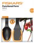 Fiskars Functional Form virtuves instrumentu komplekts, 3 gab cena un informācija | Virtuves piederumi | 220.lv