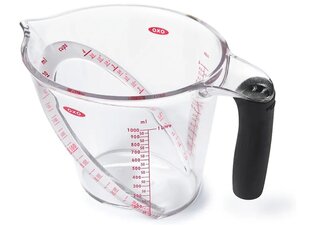 OXO Angled Measuring Cup mērtrauks, 1 l cena un informācija | Virtuves piederumi | 220.lv